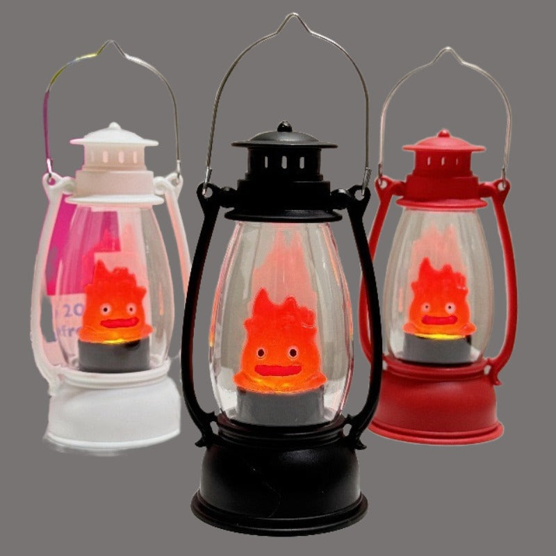 Cross-border burst Casifa flame night light simulation portable paraffin candle lamp retro decorative bedside ornaments