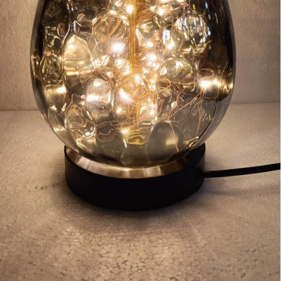 New desk lamp desk bedside minimalist style decorative table lamp designer LED creative desktop glass table lamps