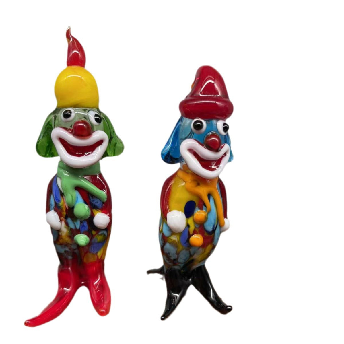 Lucite handmade handmade office clown crafts model gifts Italy Venice Murano Zibo