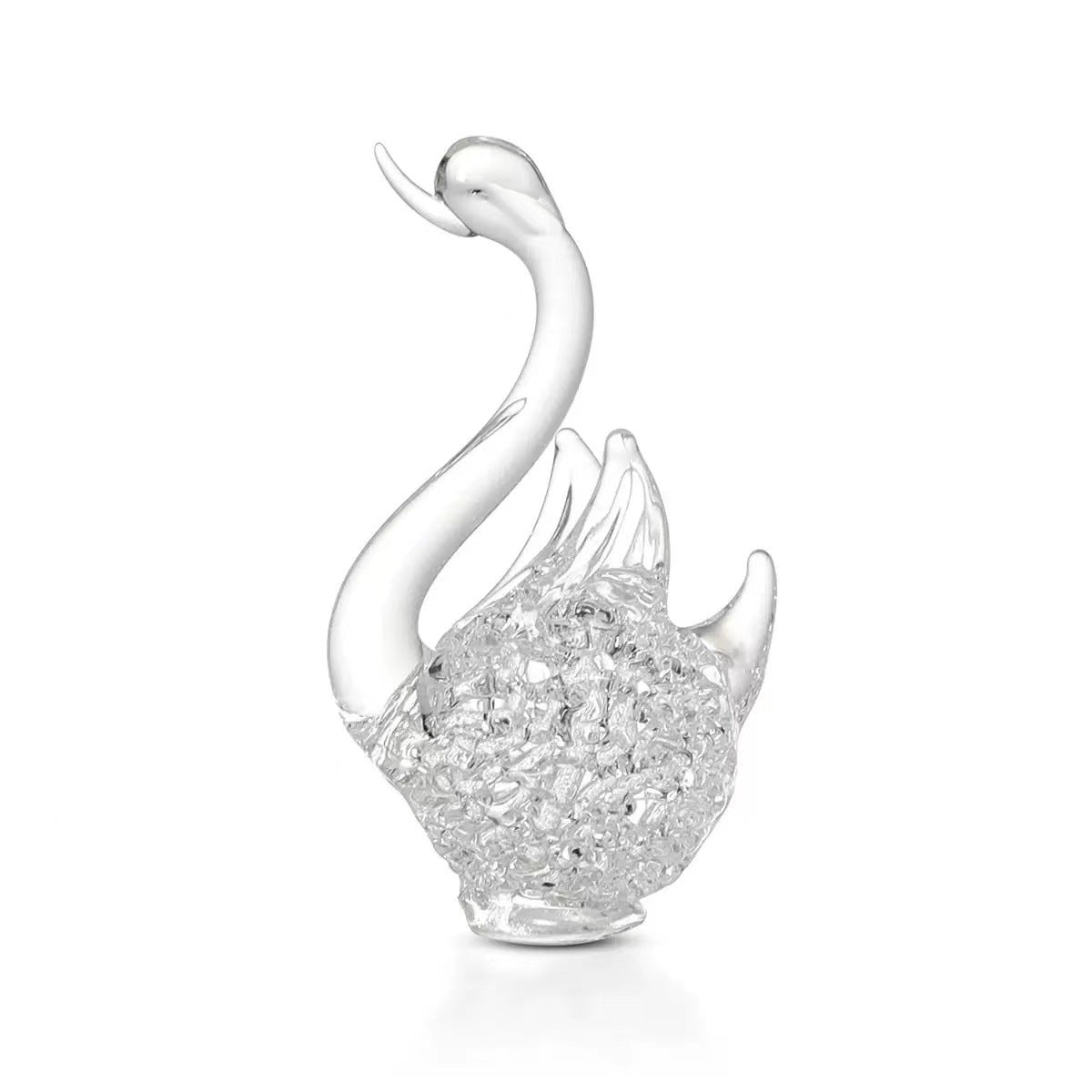 Glazed hollowed out swan crafts small ornaments wedding gifts for friends Tanabata Children's Day birthday gifts