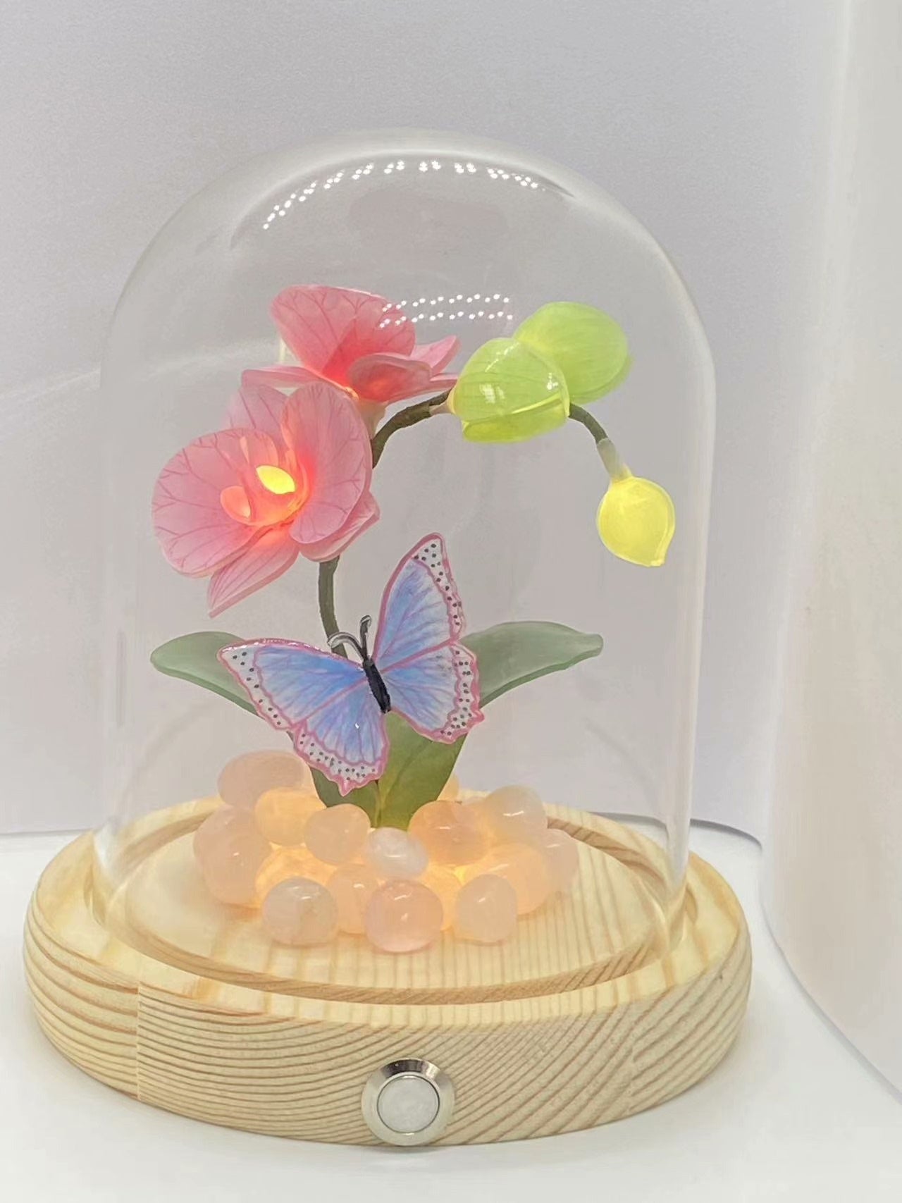 Original heat shrink butterfly orchid night light ambient light