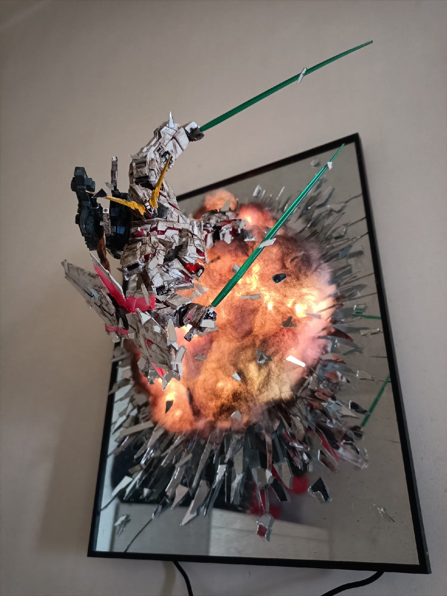 Mirror Breaker Gundam mg Unicorn Mirror Breaker