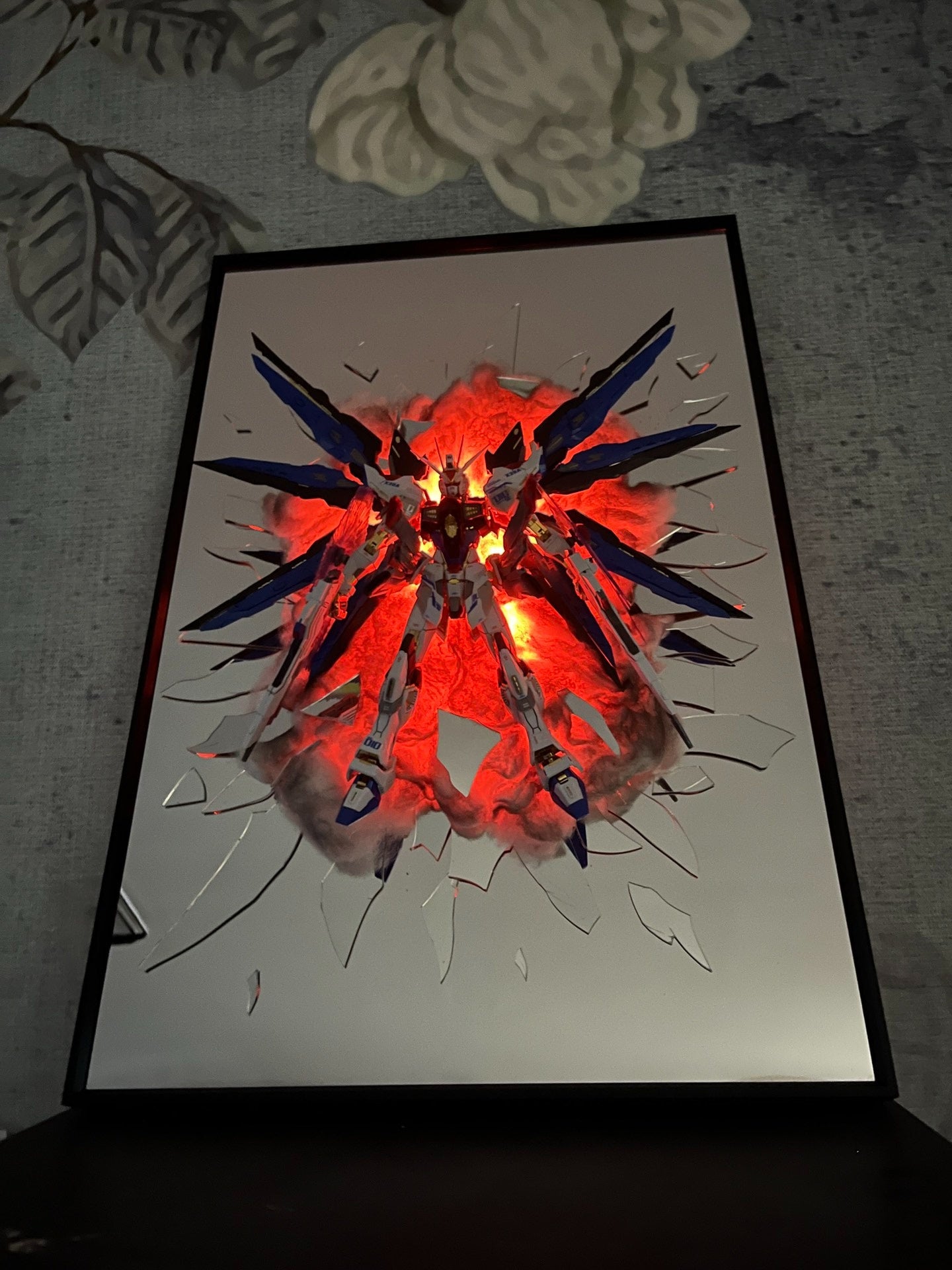 Mirror Broken Combat Tyrannosaurus Cracker Mirror Mirror Gundam Customized Crack the Mirror