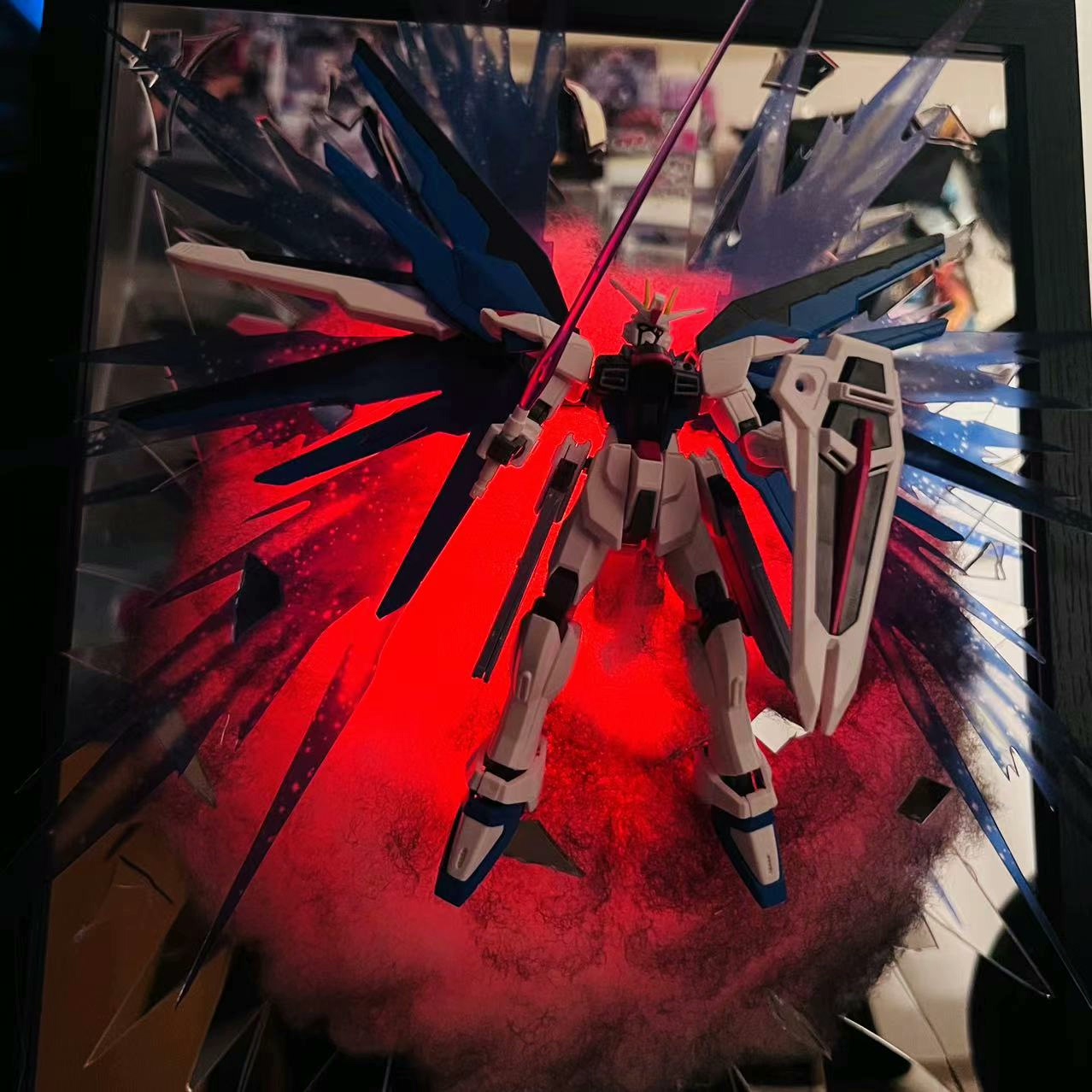 Finished Broken Mirror Gundam As shown in the picture Brand new!!!!