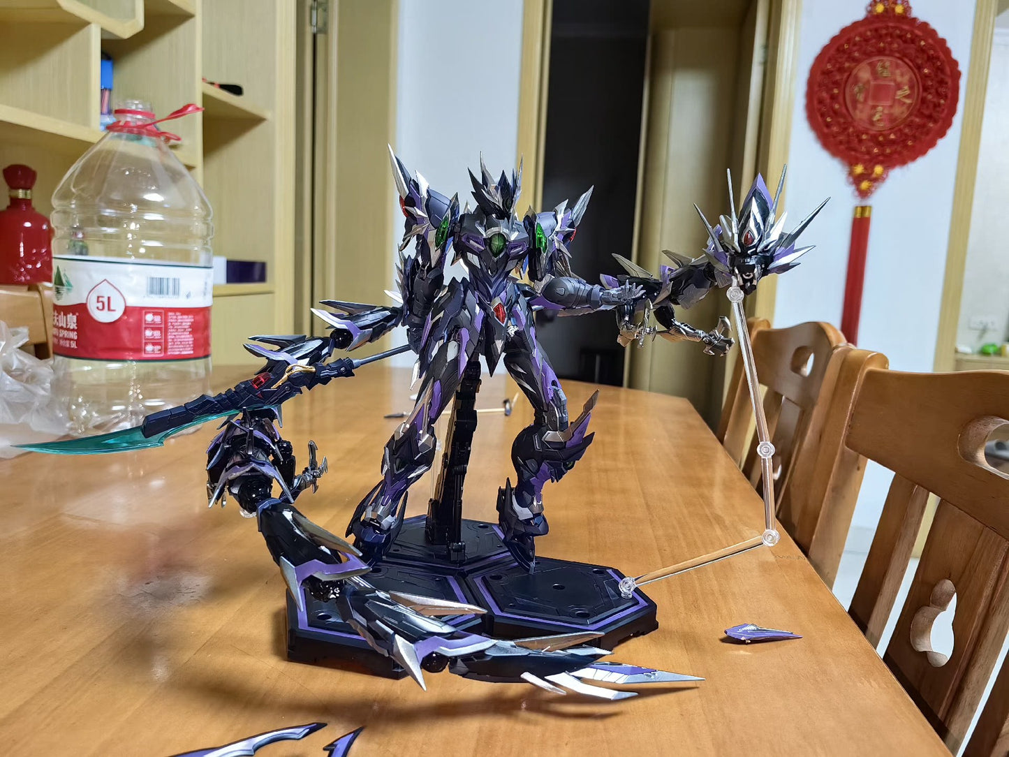 Finished product of Moving Nuclear Ovoprene Spraying and Color Changing