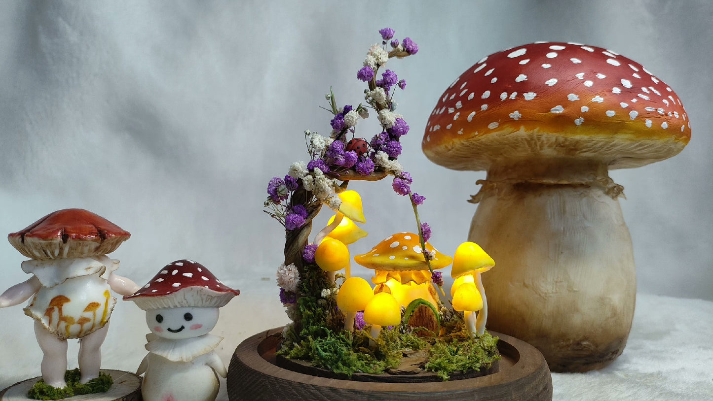 Fantasy Mushroom Cottage,