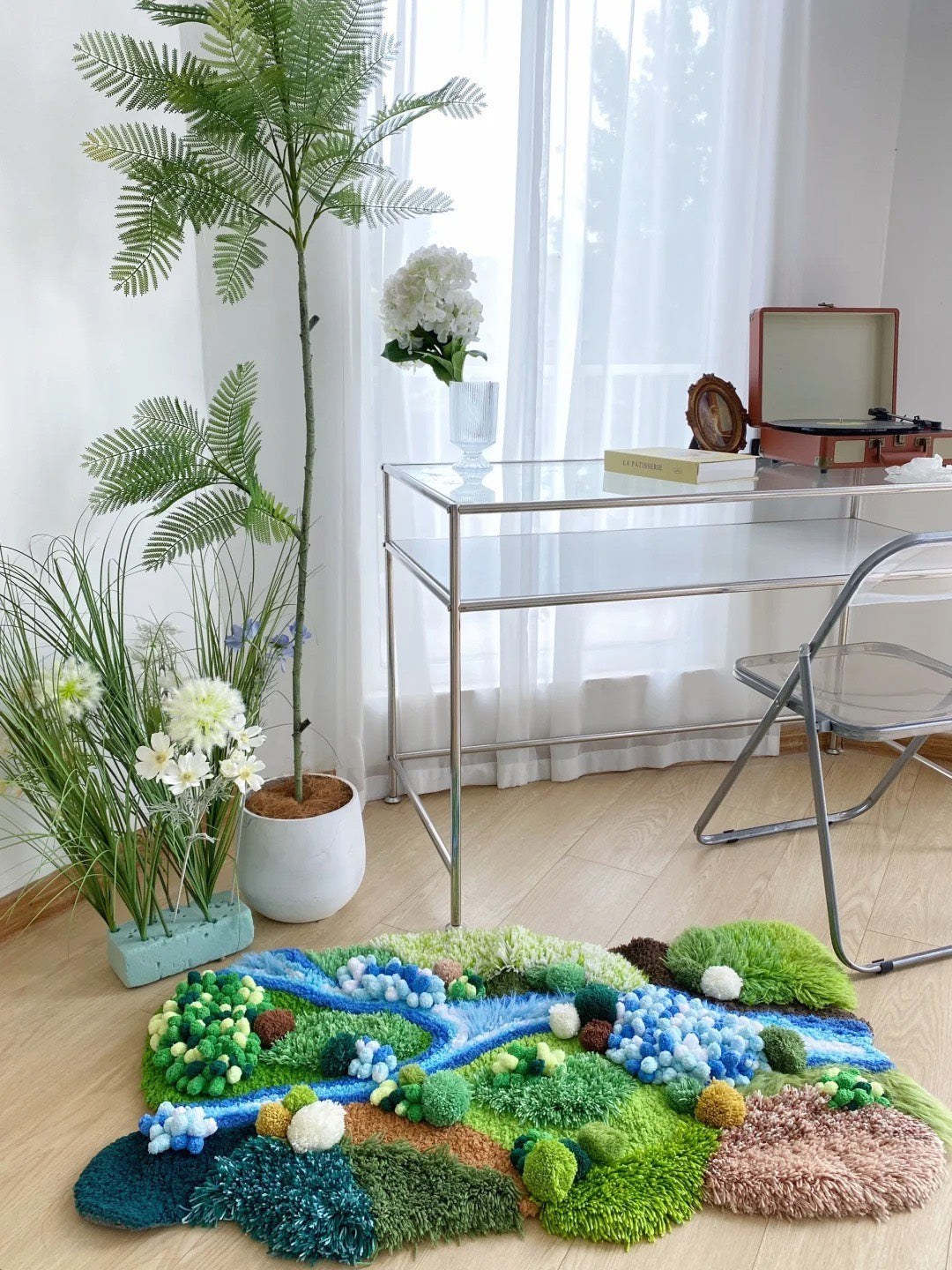 Personal handmade moss carpet, really super nice!