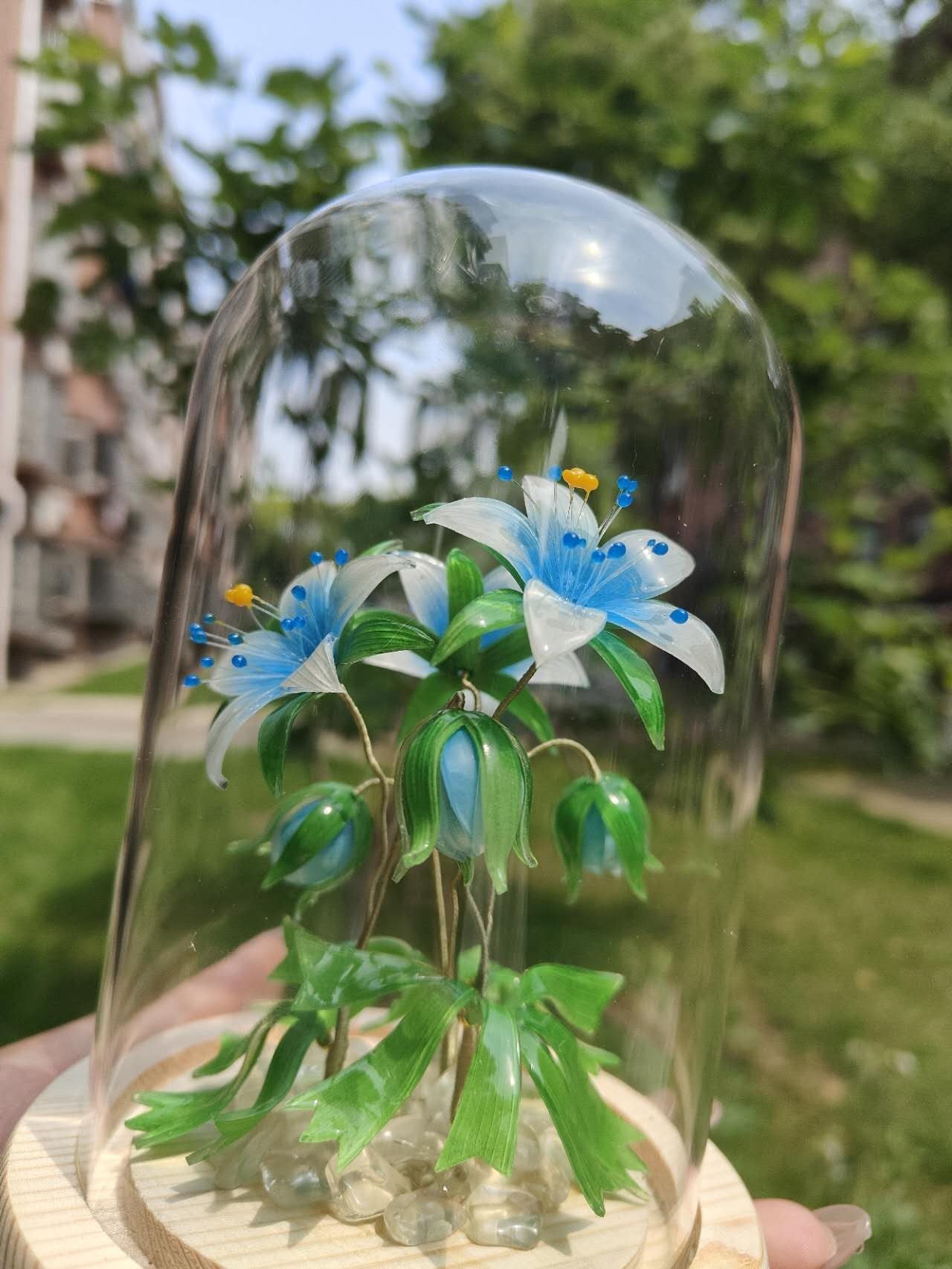 The Legend of Zelda: Breath of the Wilderness Princess of Tranquility Heat Shrink Flower Ornament in stock!