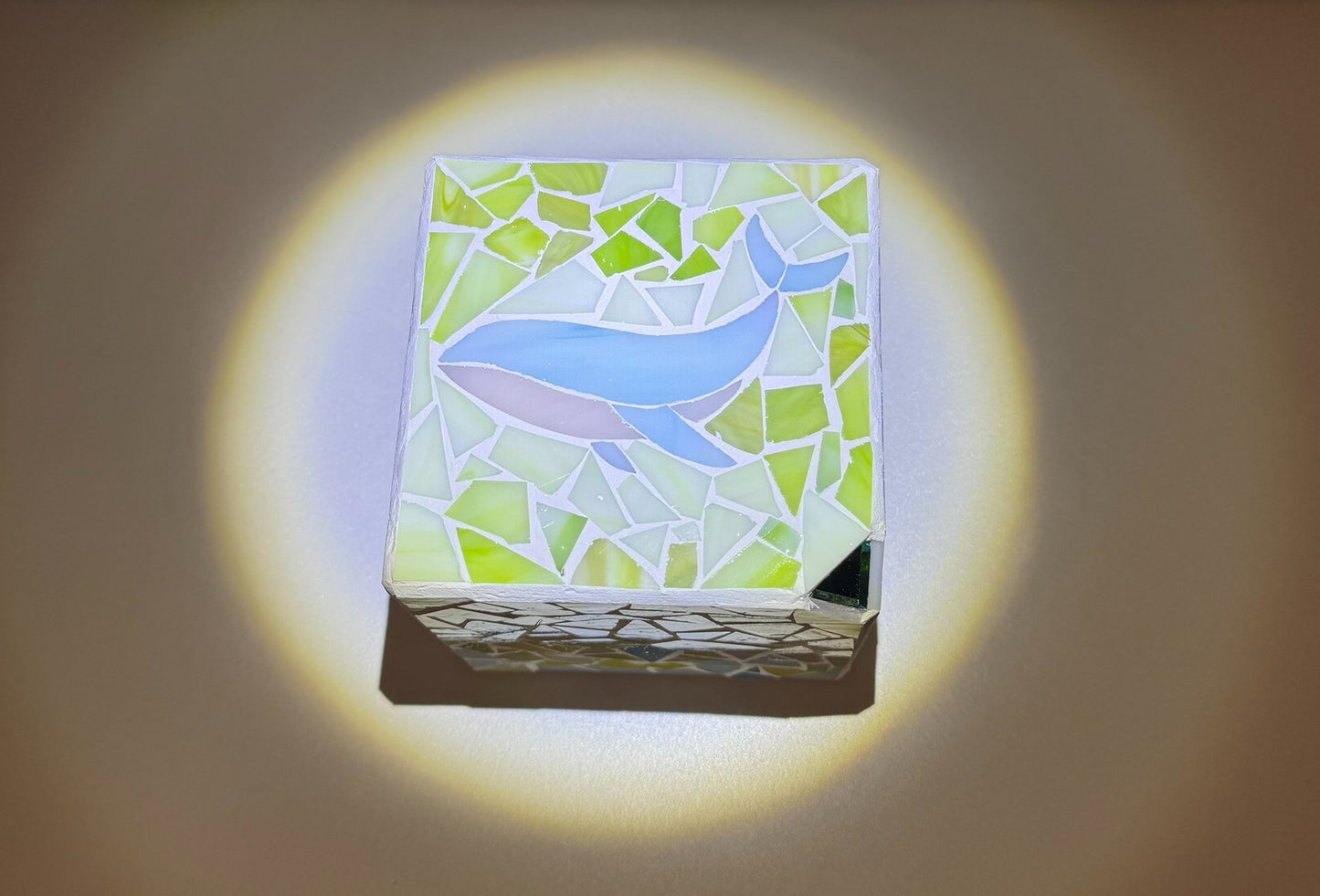 Caleidoscopio hecho a mano, espacio cuatridimensional, DIY hecho a mano, cristal Tiffany