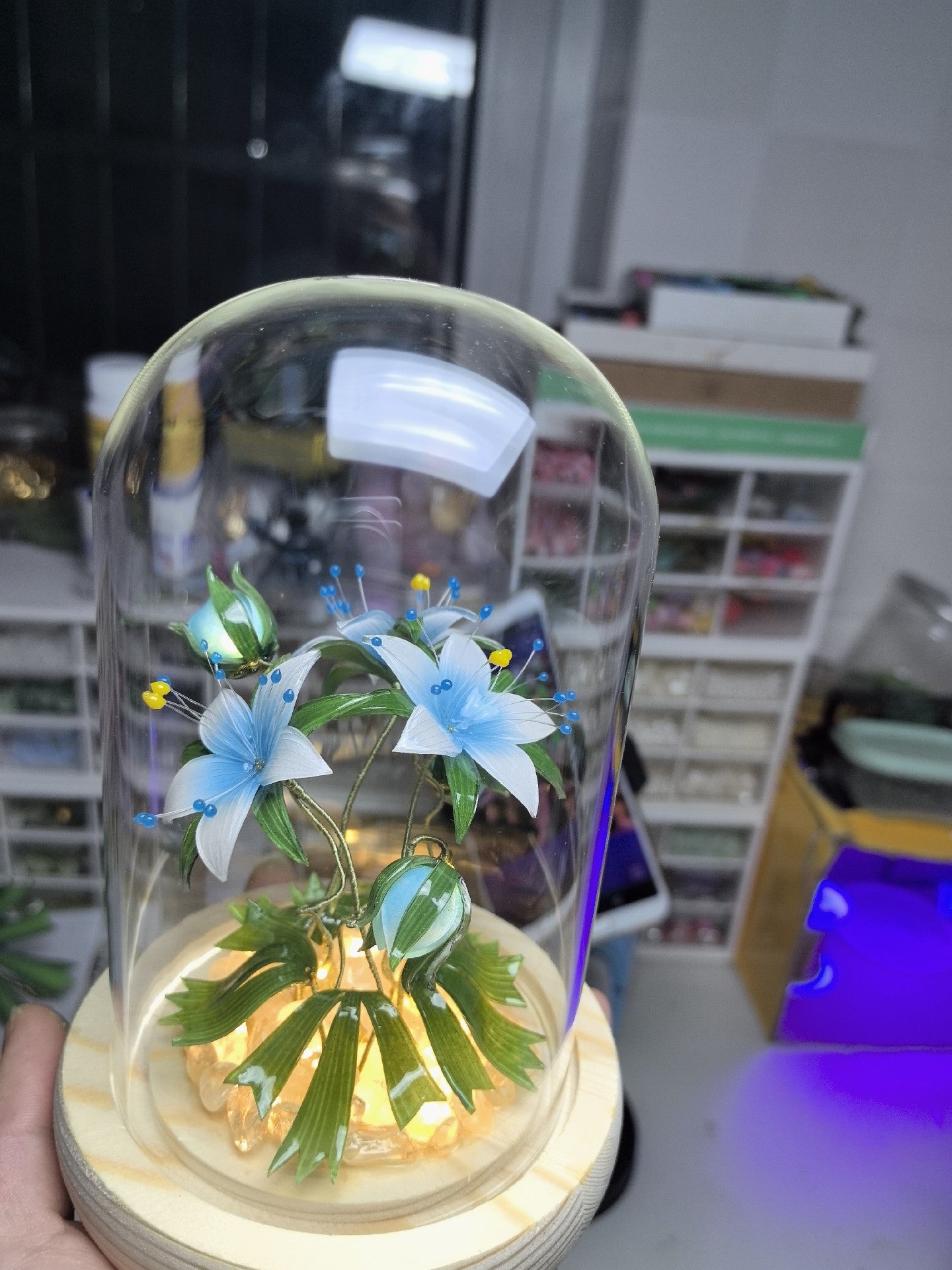 The Legend of Zelda: Breath of the Wilderness Princess of Tranquility Heat Shrink Flower Ornament in stock!