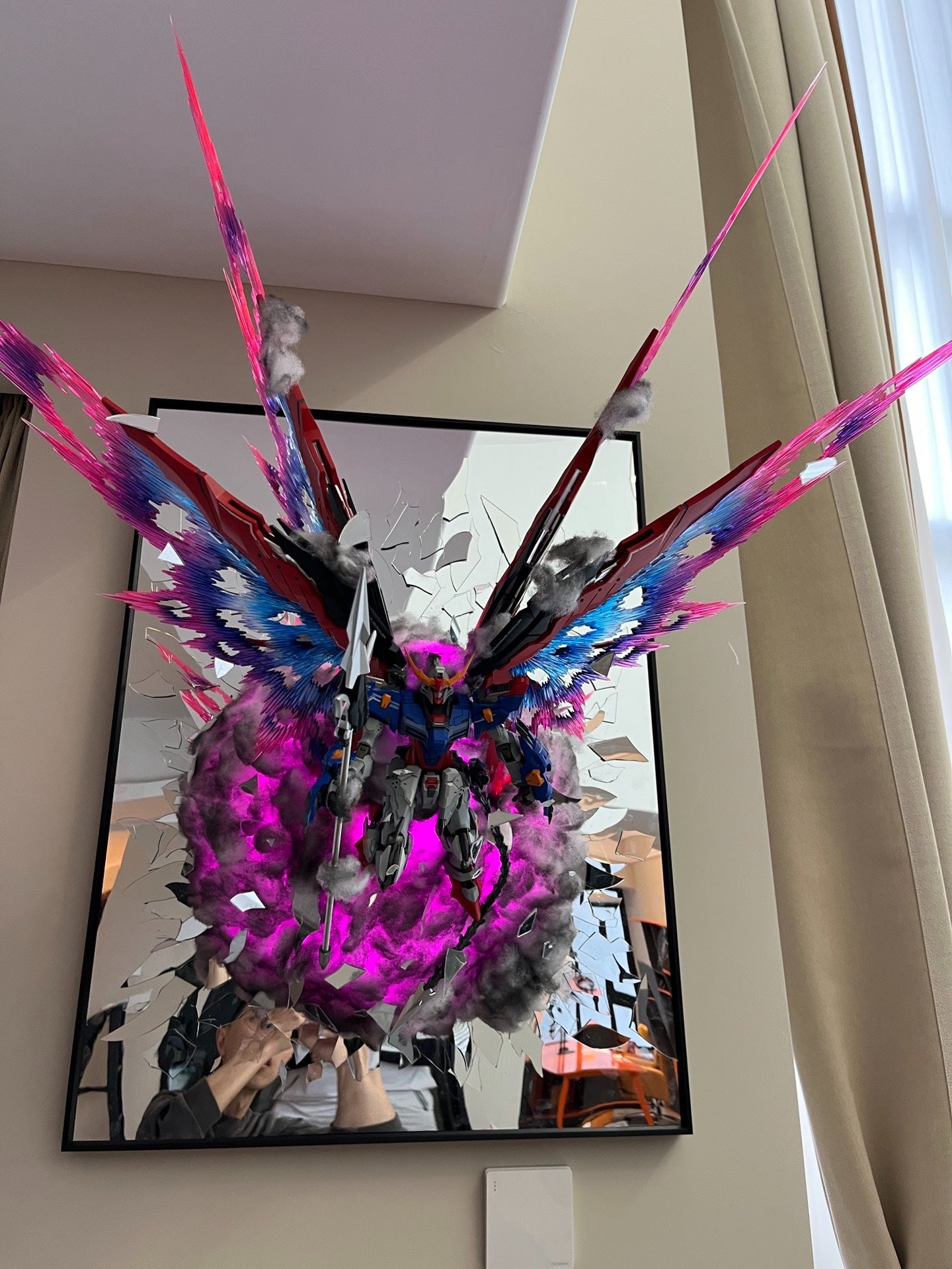 Broken mirror poor four wings OEM