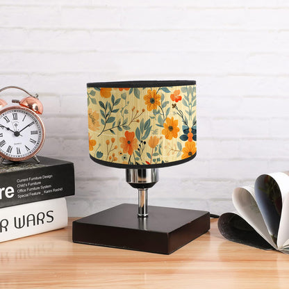 Printed bamboo lampshade simple bedroom bedside lampshade home decoration folk room B&B living room chandelier lamp shade