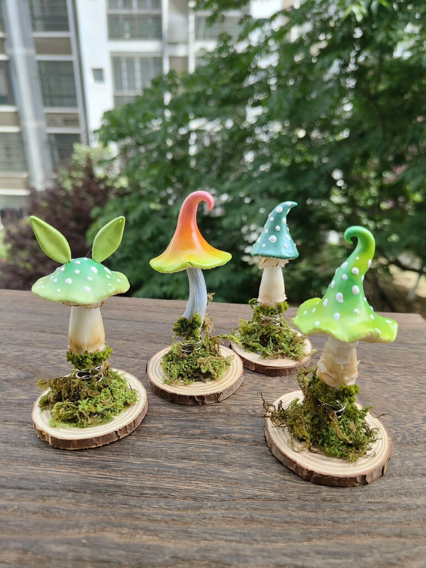 Spring ornament, mushroom ornament