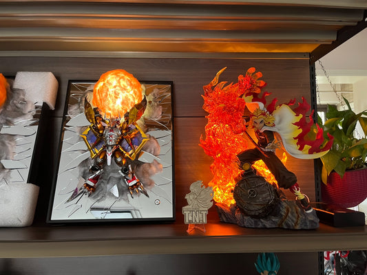 Mirror Broken Combat Tyrannosaurus Cracker Mirror Mirror Gundam Customized Crack the Mirror