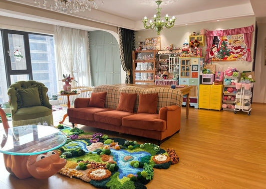 Personal handmade moss carpet, really super nice!