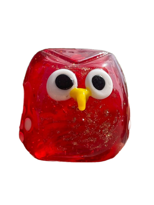 Zibo glaze handicrafts wholesale owl mini ornaments cute foreign trade on behalf of the gift decorations lovely